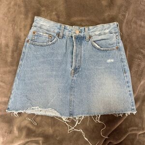 Bershka Denim skirt